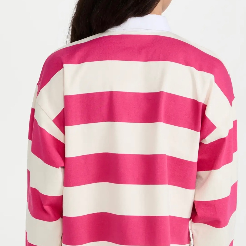 - NWT-Rebecca Minkoff
Gwen Rugby Shirt - Picture 6 of 10